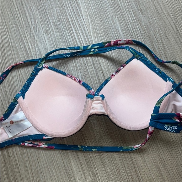 32B SwimSuit Blue Top - Picture 4 of 4